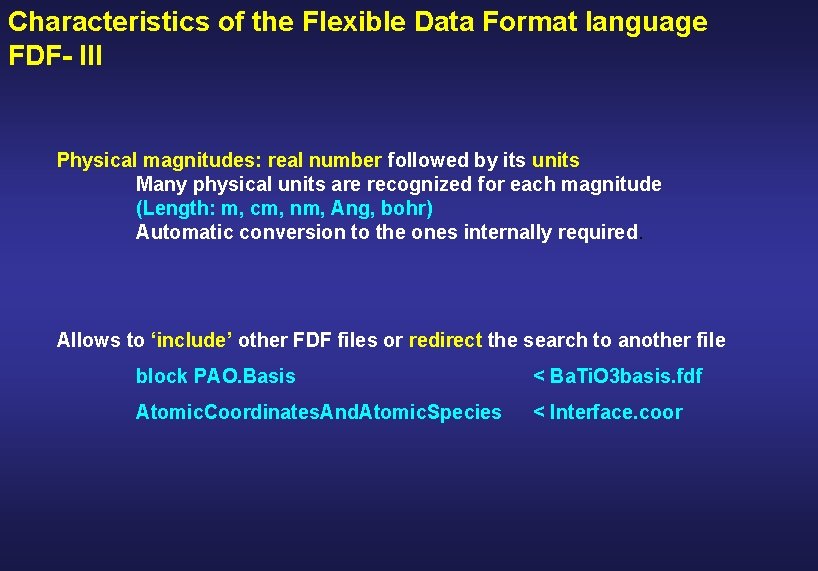 Introduction to run Siesta http www icmab essiesta