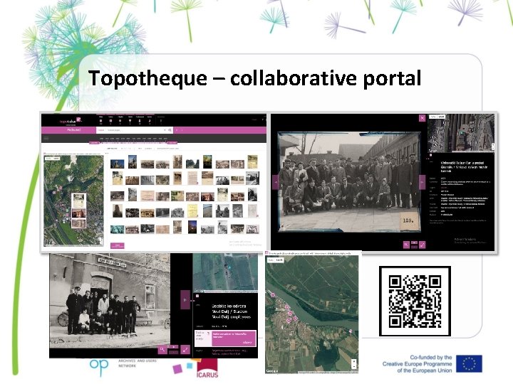 Topotheque – collaborative portal 