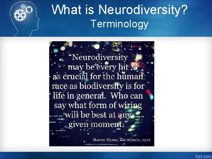 What is Neurodiversity? Terminology 