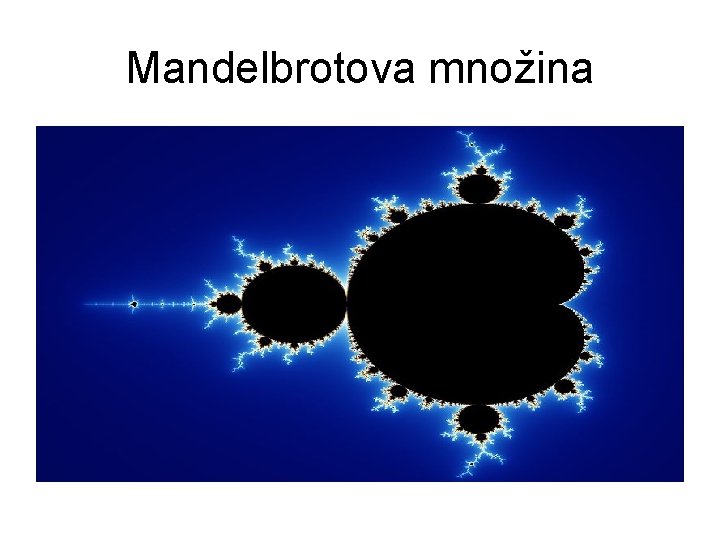 Mandelbrotova množina 