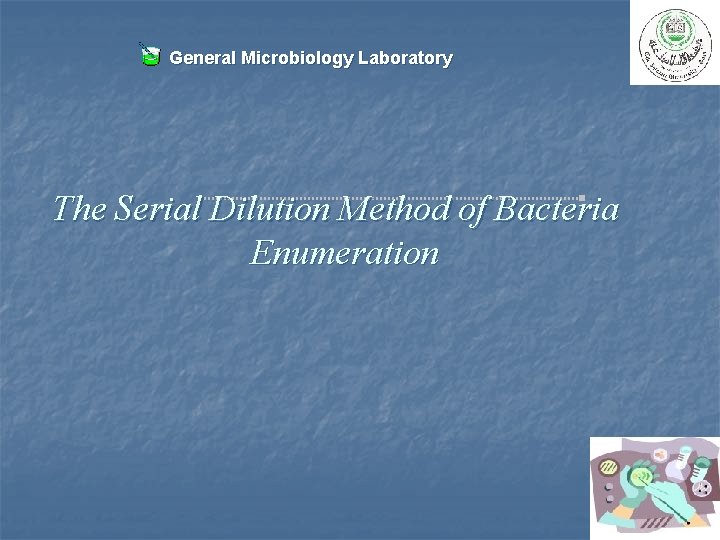 Serial Vs Parallel Dilution Method