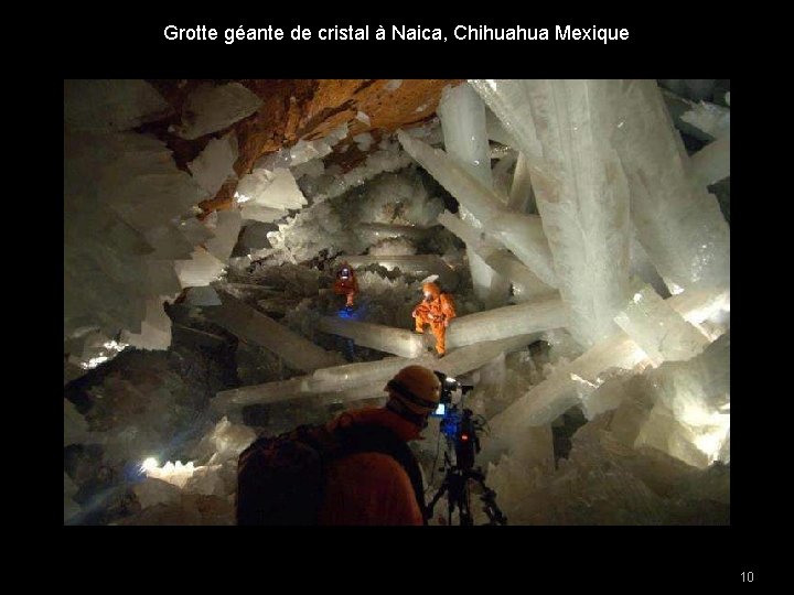 Grotte géante de cristal à Naica, Chihuahua Mexique 10 