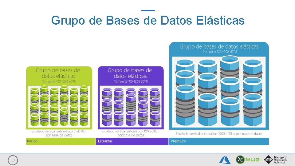 Grupo de Bases de Datos Elásticas 13 