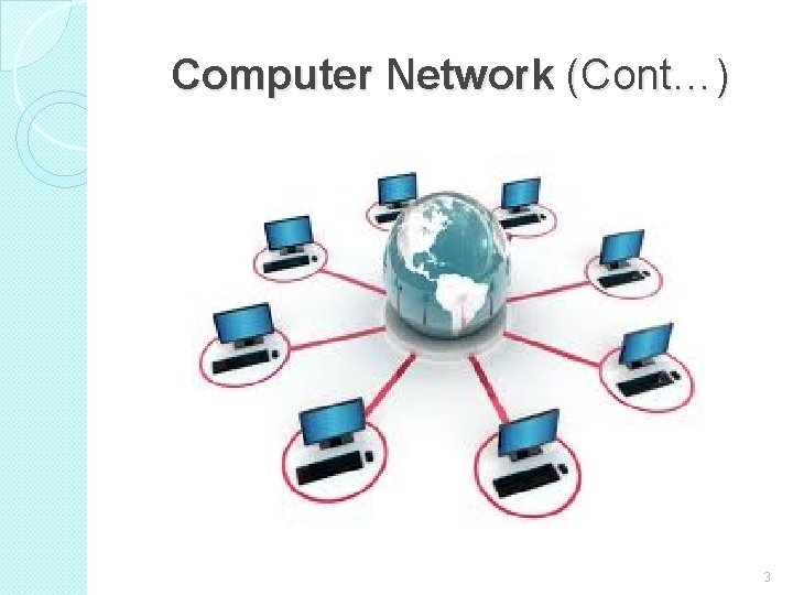 Computer Network (Cont…) 3 