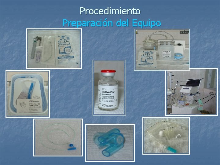 Procedimiento Preparación del Equipo 