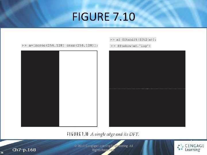FIGURE 7. 10 34 Ch 7 -p. 168 © 2010 Cengage Learning Engineering. All