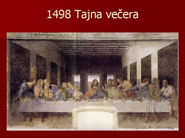 1498 Tajna večera 