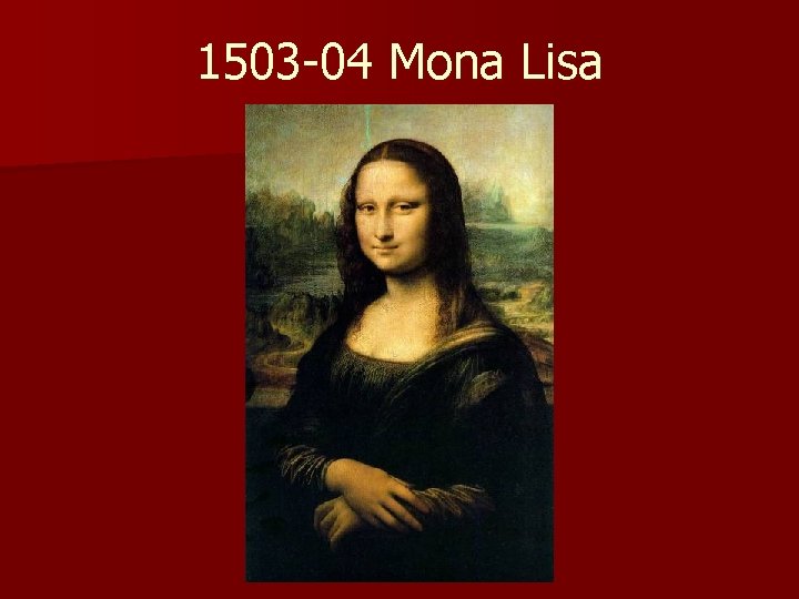 1503 -04 Mona Lisa 