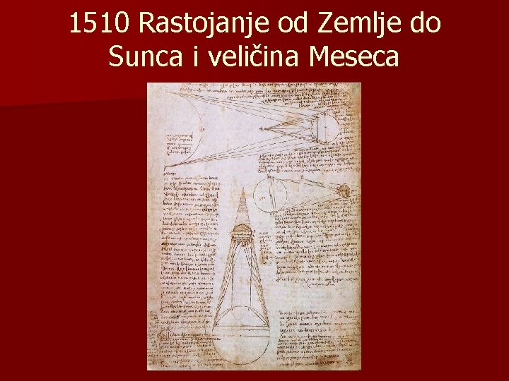 1510 Rastojanje od Zemlje do Sunca i veličina Meseca 