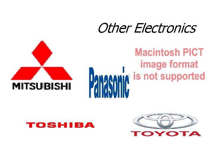 Other Electronics 