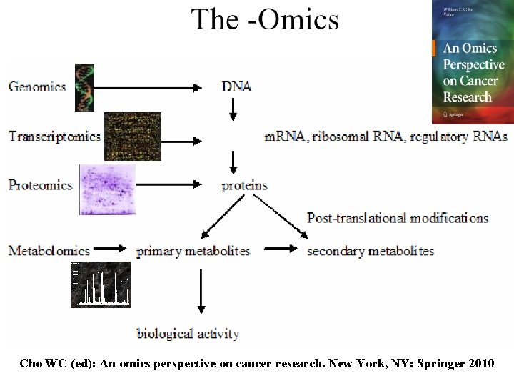 Cho WC (ed): An omics perspective on cancer research. New York, NY: Springer 2010