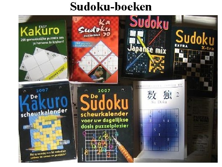 Sudoku-boeken 