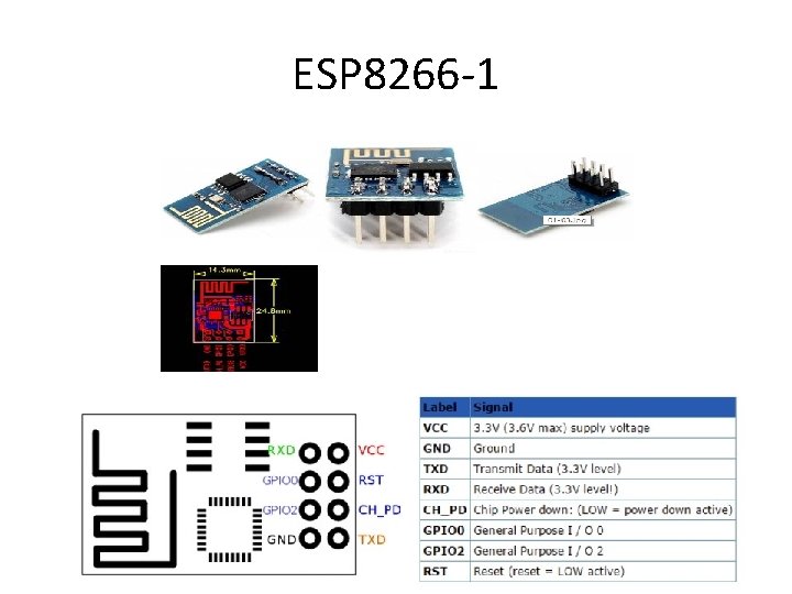 ESP 8266 -1 