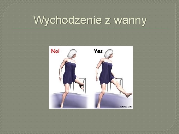 Wychodzenie z wanny 