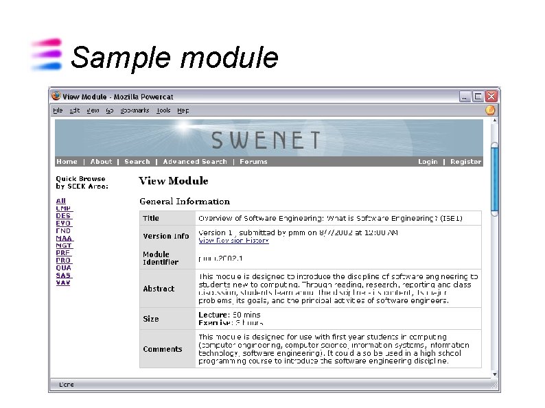 Sample module 