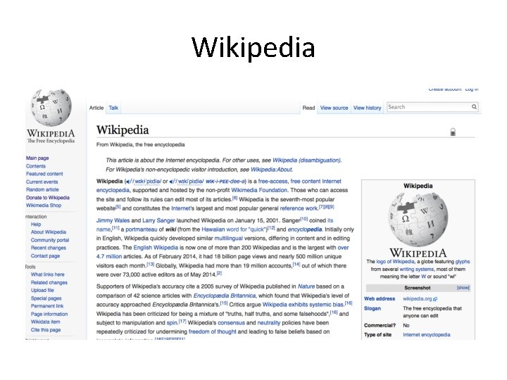 Wikipedia 