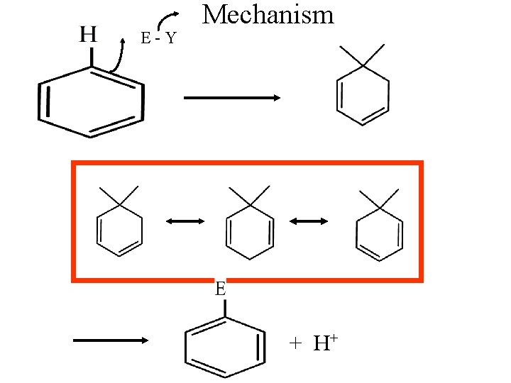 E-Y Mechanism + H+ 