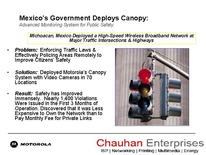 Mexico’s Government Deploys Canopy: Advanced Monitoring System for Public Safety Michoacan, Mexico Deployed a