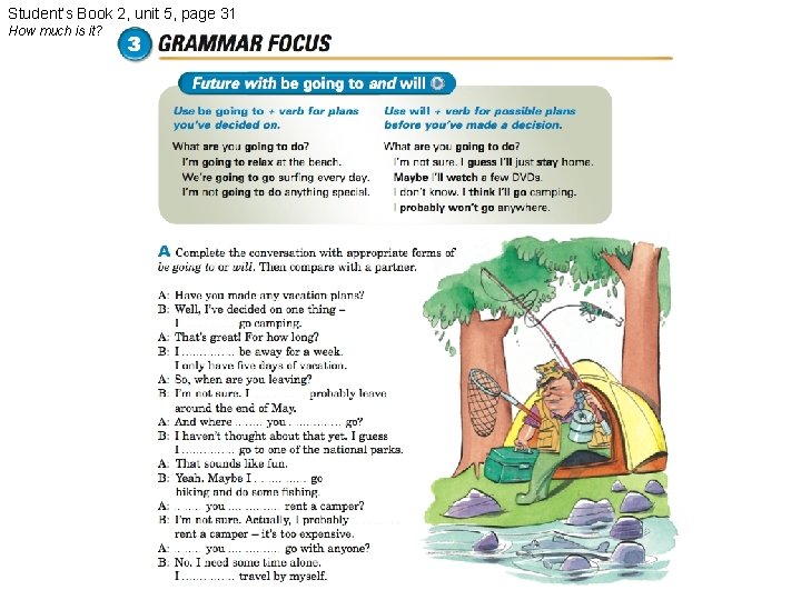 Student’s Book 2, unit 5, page 31 How much is it? 