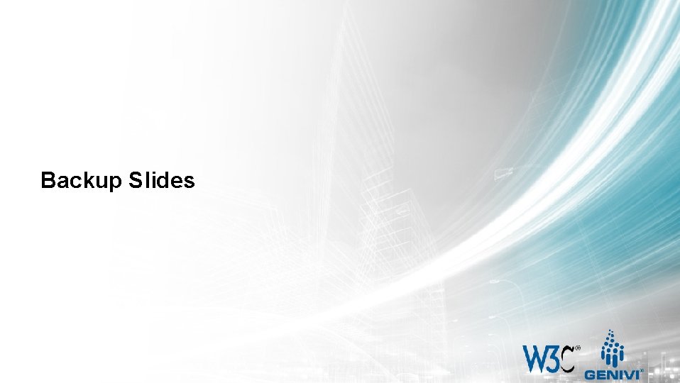 Backup Slides 