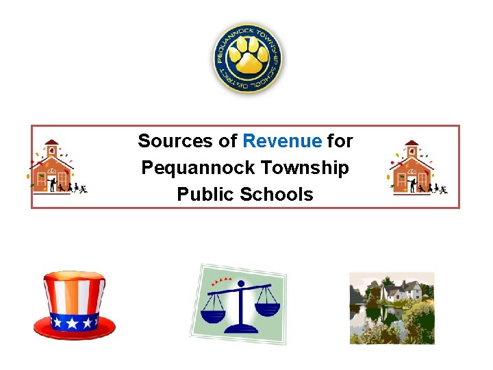 Sources of Revenue for Pequannock Township Public Schools 