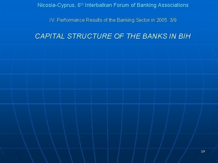 Nicosia-Cyprus, 6 th Interbalkan Forum of Banking Associations IV. Performance Results of the Banking