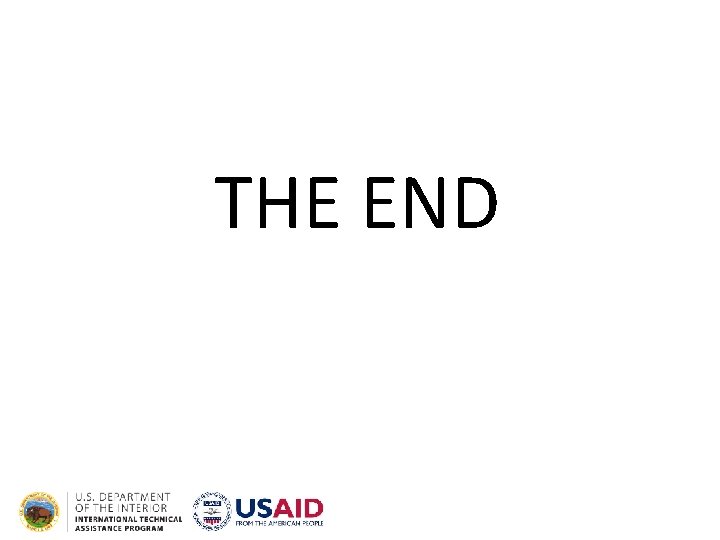 THE END THE END