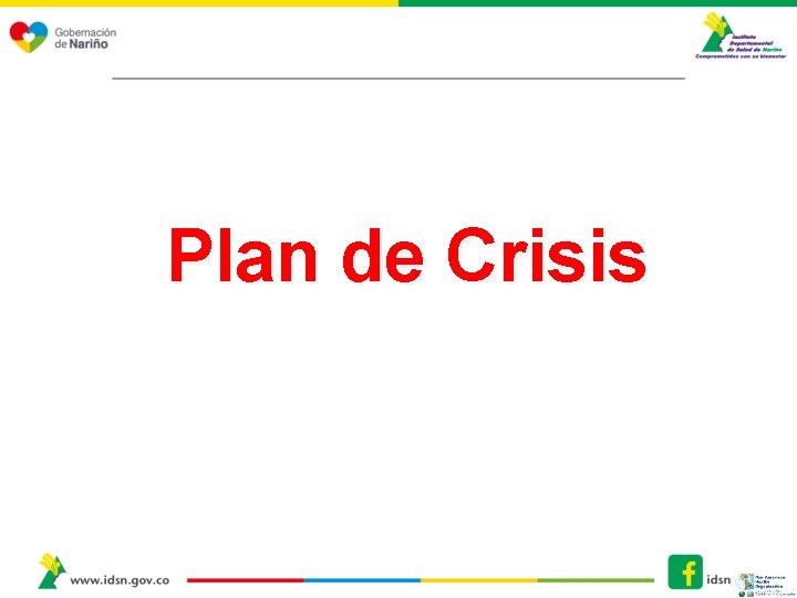 Plan de Crisis 