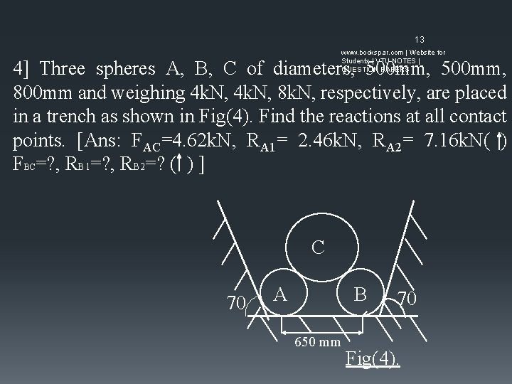 13 www. bookspar. com | Website for Students | VTU NOTES | QUESTION PAPERS