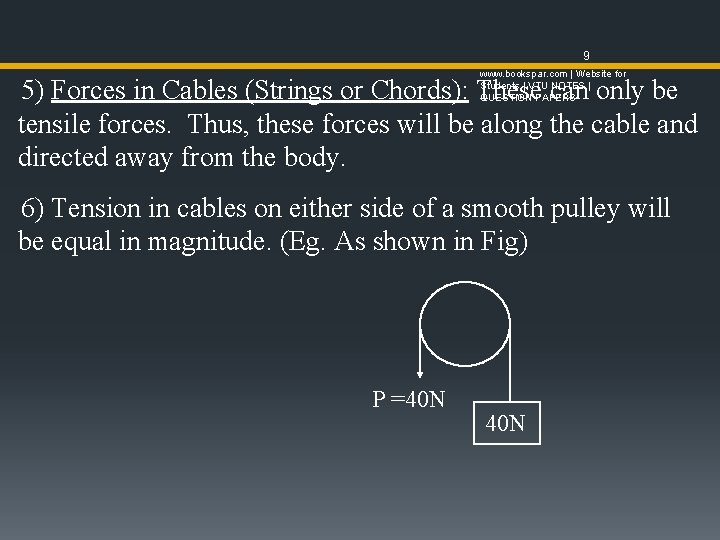 9 www. bookspar. com | Website for Students | VTU NOTES | QUESTION PAPERS