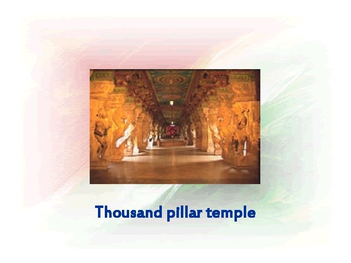 Thousand pillar temple 