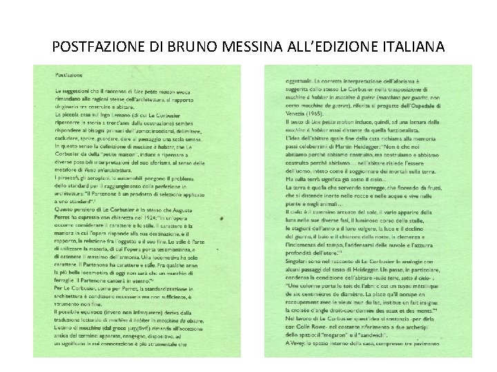 POSTFAZIONE DI BRUNO MESSINA ALL’EDIZIONE ITALIANA 