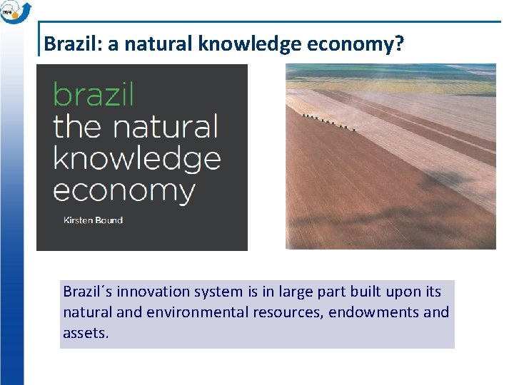 Brazil: a natural knowledge economy? Brazil´s innovation system is in large part built upon