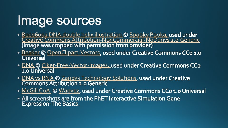 B 0006092 DNA double helix illustration Spooky Pooka, Creative Commons Attribution-Non. Commercial-No. Derivs 2.