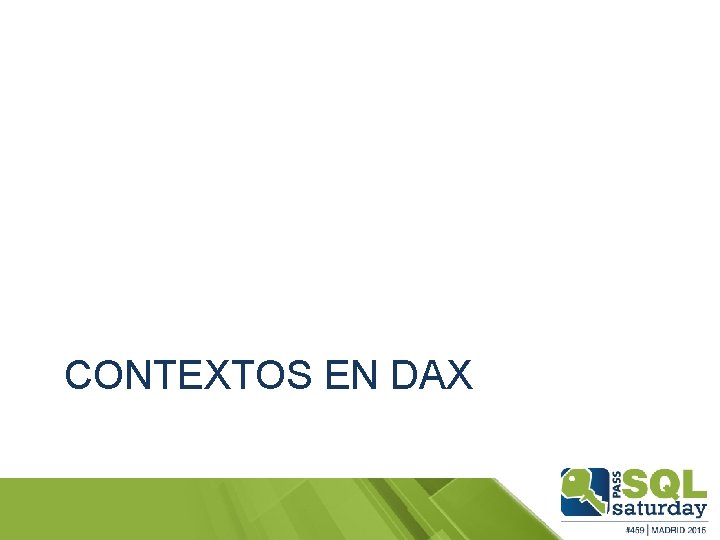 CONTEXTOS EN DAX 