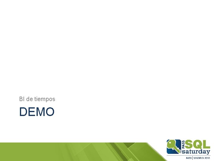 BI de tiempos DEMO 