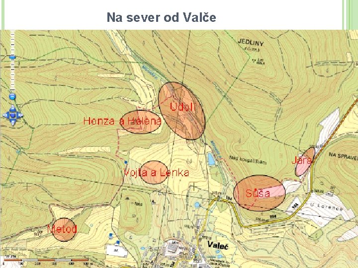 Na sever od Valče 