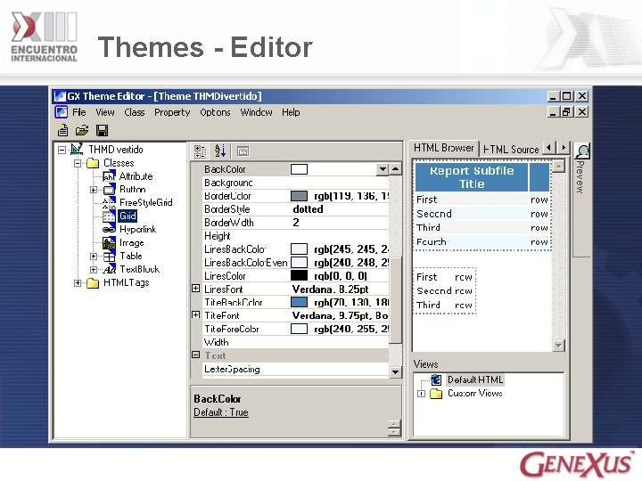Themes - Editor 