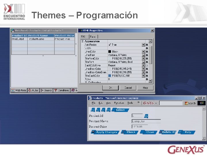 Themes – Programación 