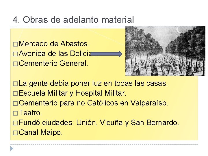 4. Obras de adelanto material � Mercado de Abastos. � Avenida de las Delicias.