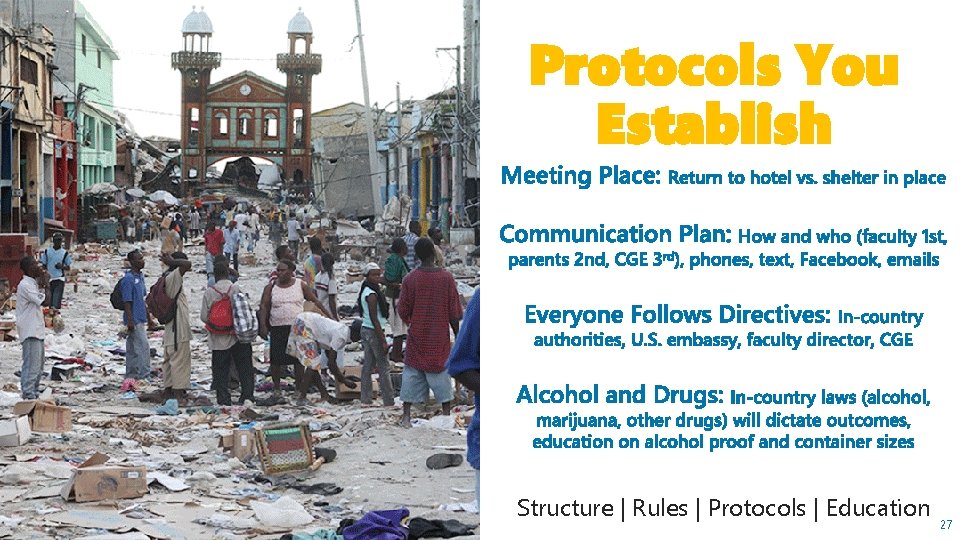 Protocols You Establish Structure | Rules | Protocols | Education 27 