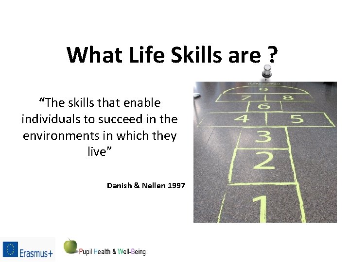 What Life Skills are ? “The skills that enable individuals to succeed in the