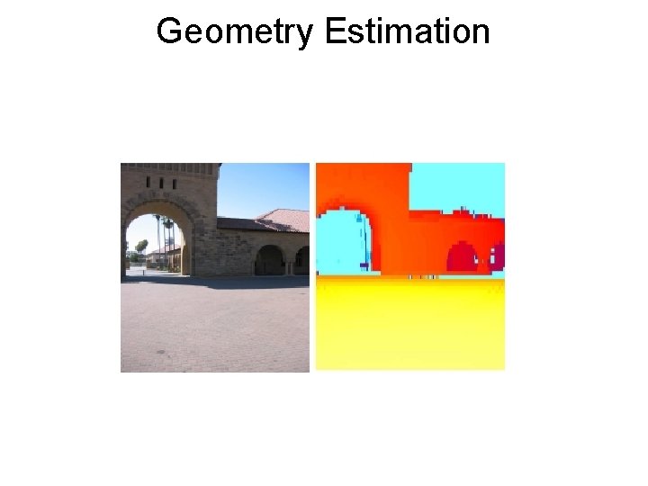 Geometry Estimation 