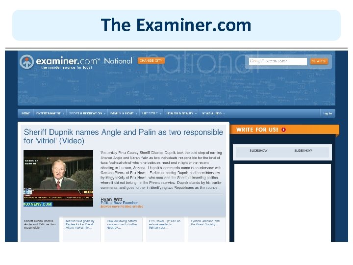The Examiner. com 