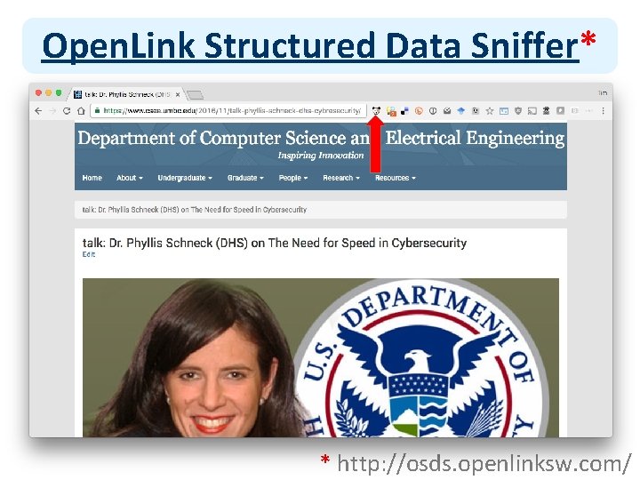 Open. Link Structured Data Sniffer* * http: //osds. openlinksw. com/ 