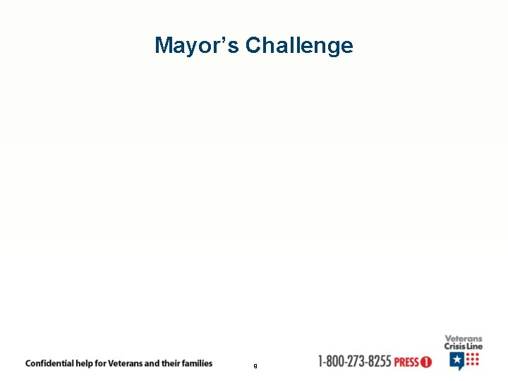 Mayor’s Challenge 9 