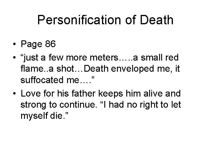 Personification of Death • Page 86 • “just a few more meters…. . a