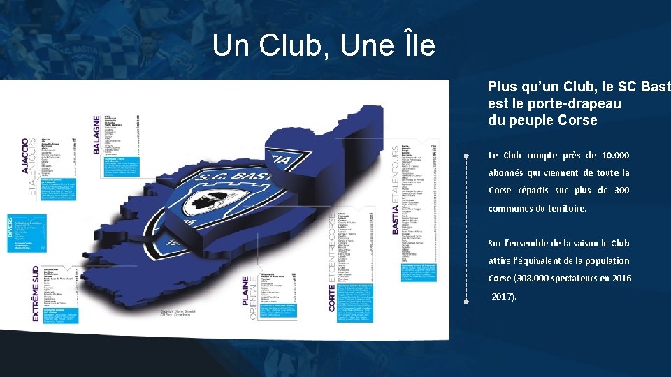 11 Un Club, Une Île Plus qu’un Club, le SC Bast est le porte-drapeau