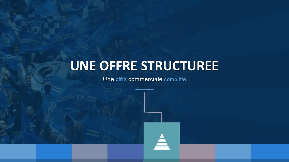 UNE OFFRE STRUCTUREE Une offre commerciale complète 