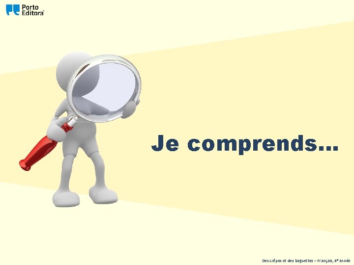 Je comprends… Des crêpes et des baguettes – Français, 8 e année 